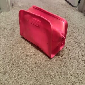 Bright Pink Cosmetic Bag